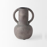 Mercana Armani 6.7H Brown-Gray Double Ear Vase
