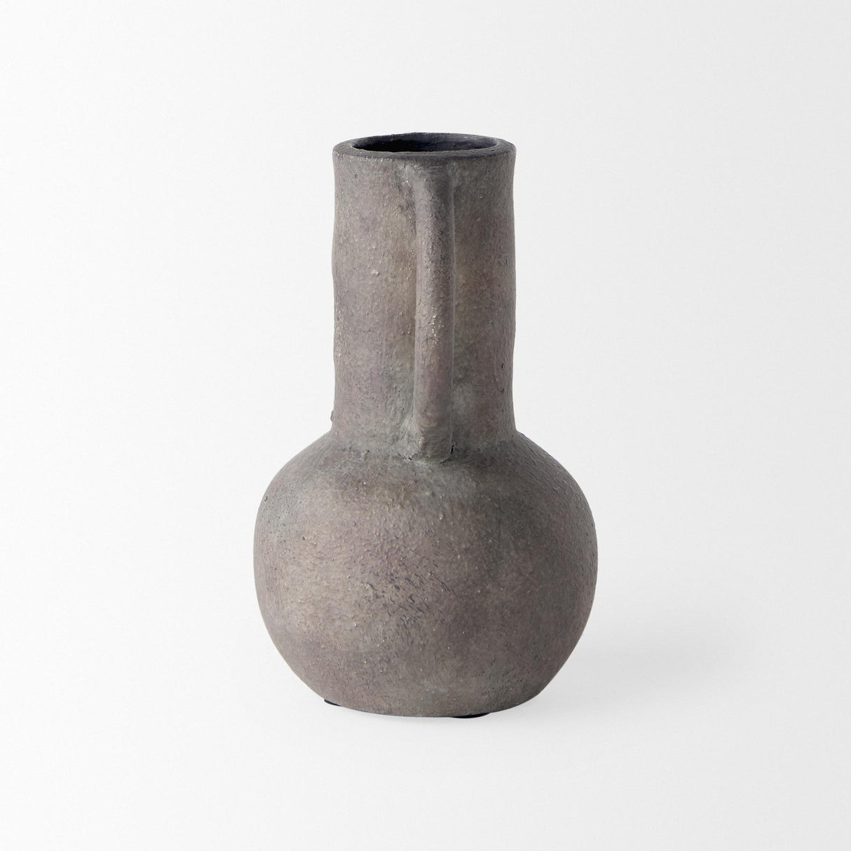 Mercana Armani 6.7H Brown-Gray Double Ear Vase
