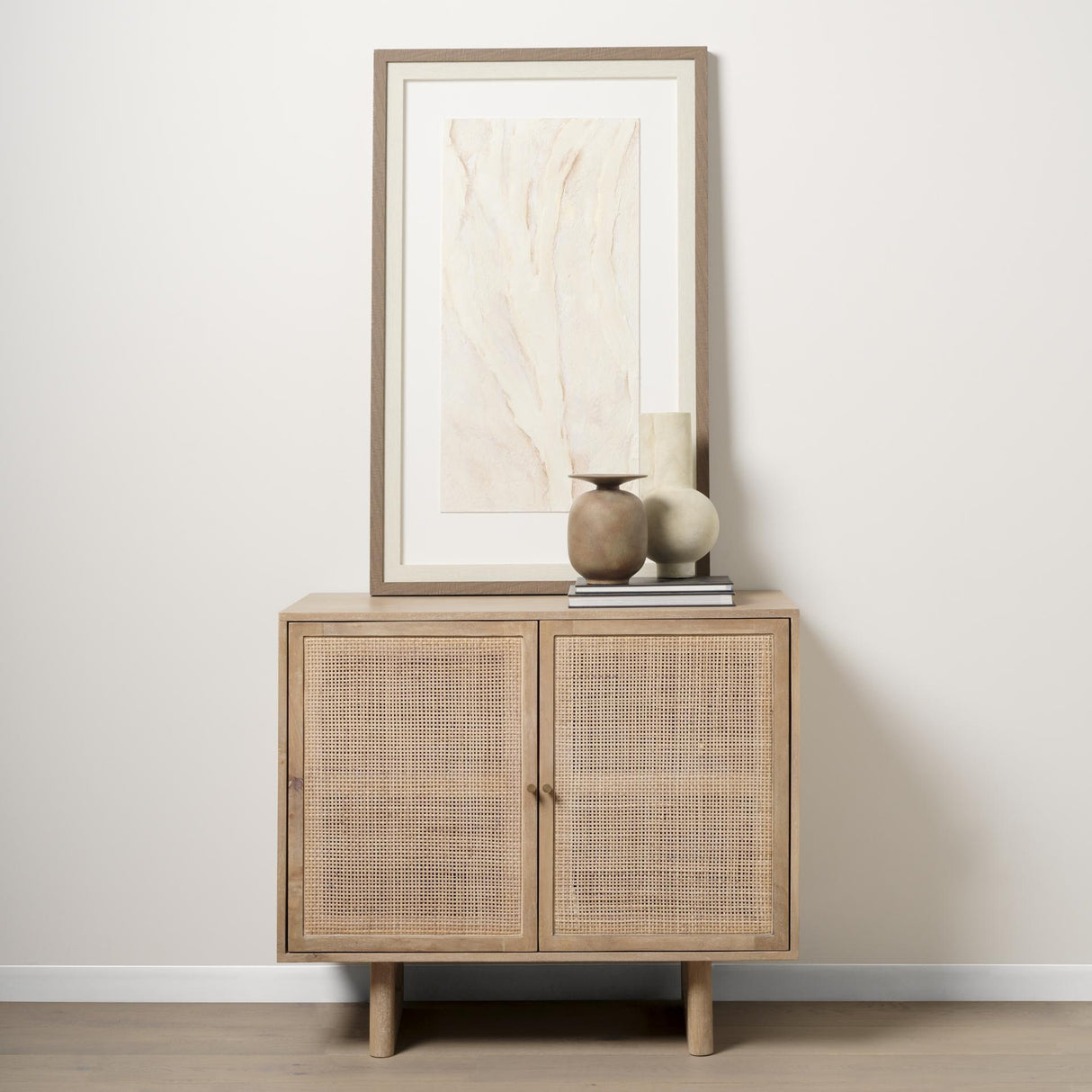 Mercana Rylee 7.7H Medium Brown Ceramic Vase