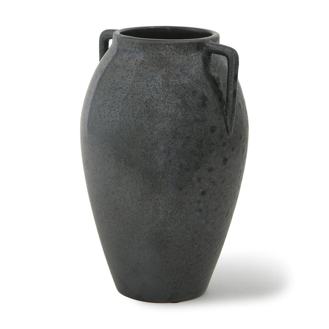 Mercana Kora Medium Dark Metallic Double Ear Vase