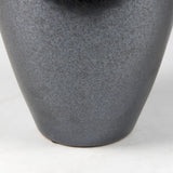 Mercana Kora Medium Dark Metallic Double Ear Vase