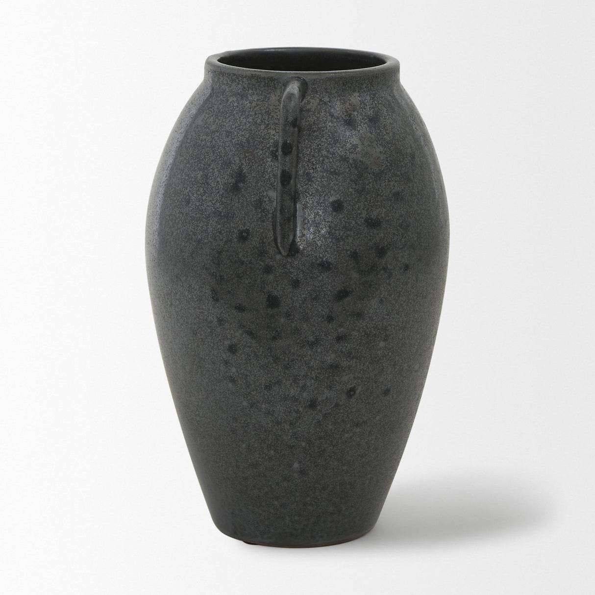 Mercana Kora Medium Dark Metallic Double Ear Vase