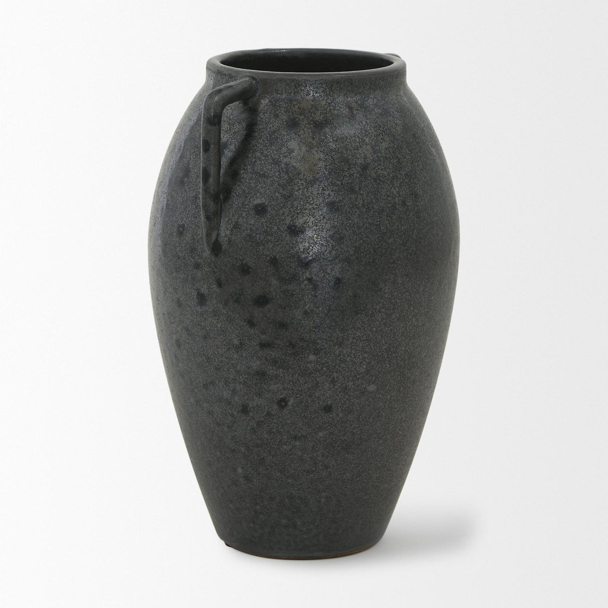 Mercana Kora Medium Dark Metallic Double Ear Vase