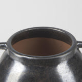 Mercana Kora Medium Dark Metallic Double Ear Vase