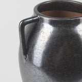 Mercana Kora Medium Dark Metallic Double Ear Vase