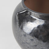 Mercana Kora Short Dark Metallic Double Ear Vase