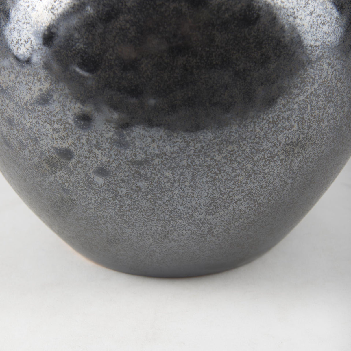 Mercana Kora Short Dark Metallic Double Ear Vase