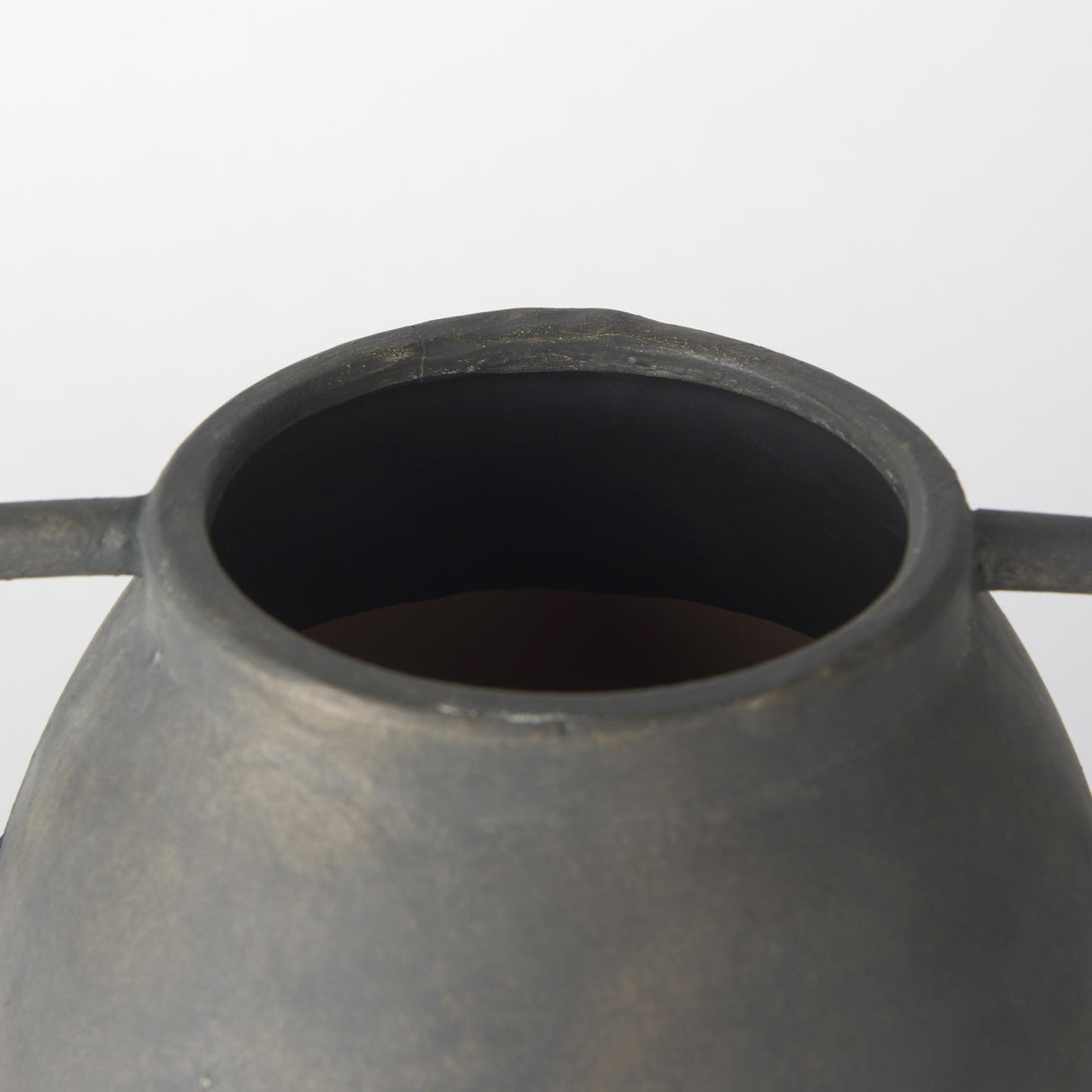 Mercana Kilian Medium Brown-Gray Double Ear Vase