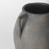 Mercana Kilian Medium Brown-Gray Double Ear Vase