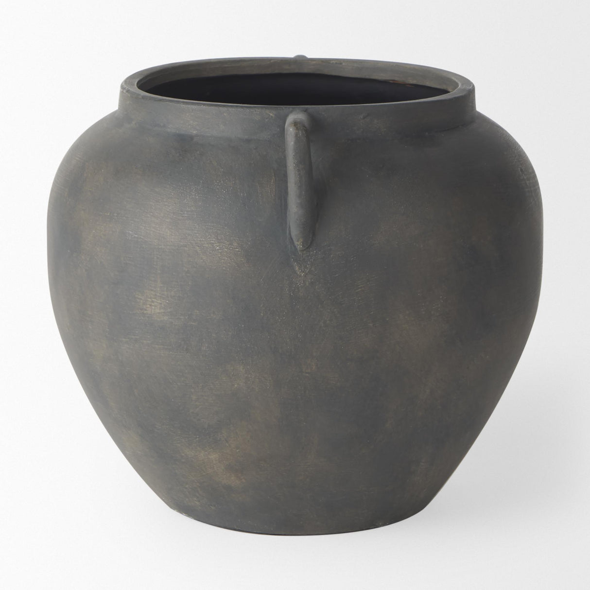 Mercana Kilian Short Brown-Gray Double Ear Vase