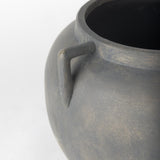 Mercana Kilian Short Brown-Gray Double Ear Vase