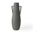 Mercana Kilian Tall Matte Brown-Gray Double Ear Vase