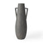 Mercana Kilian Tall Matte Brown-Gray Double Ear Vase