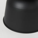Mercana Talulla 19.7L x 19.7W x 14.8H Metal Matte Black Accent Table