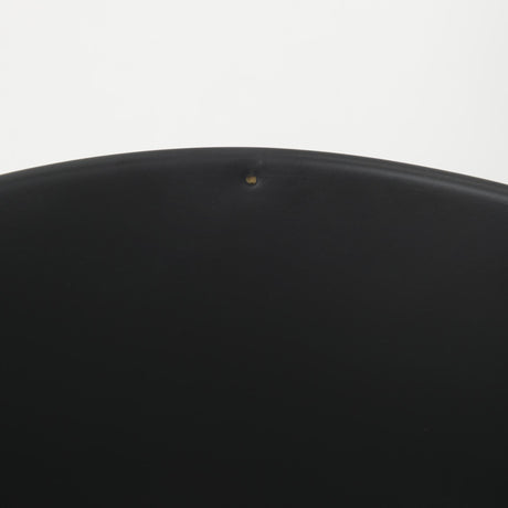 Mercana Danica Set of 2 Matte Black Metal Plant Stands