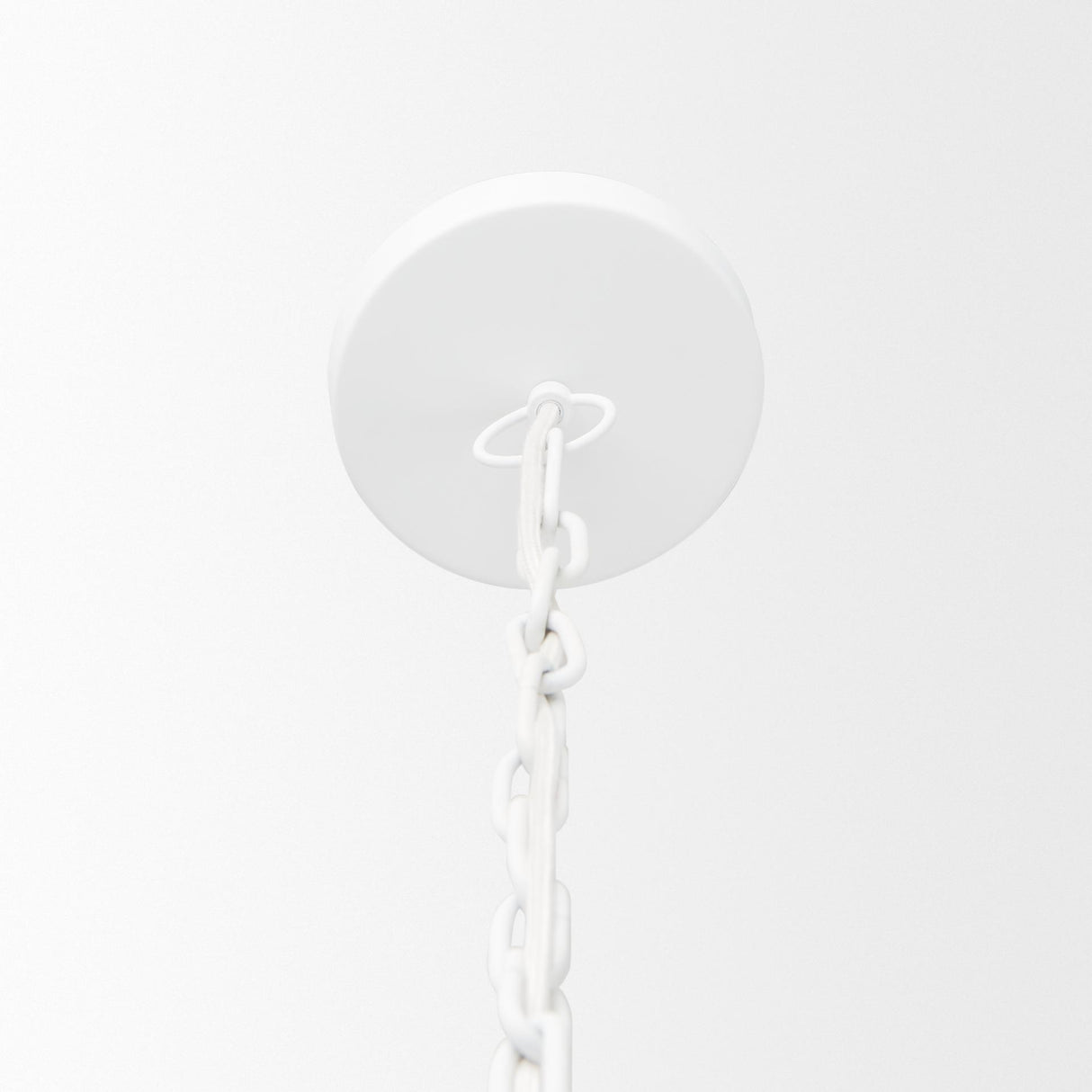 Mercana Juniper 24" Round White Dome Pendant Light