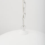 Mercana Juniper 36" Round White Dome Pendant Light