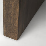 Mercana Athelia Dark Brown Wood Accent Table