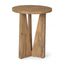 Mercana Mattius Light Wood Accent Table
