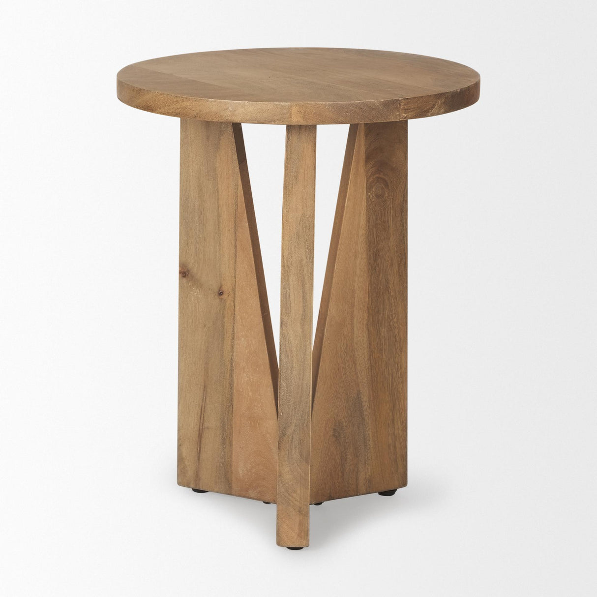 Mercana Mattius Light Wood Accent Table