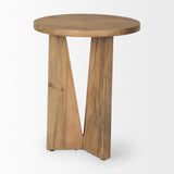 Mercana Mattius Light Wood Accent Table