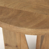 Mercana Mattius Light Wood Accent Table