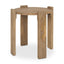 Mercana Evelyn Light Brown Round End/Side Table