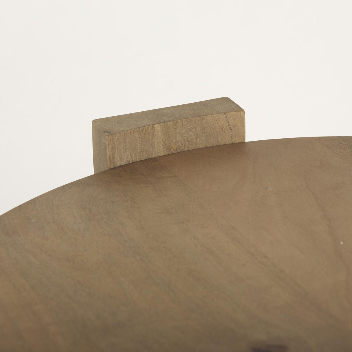 Mercana Evelyn Light Brown Round End/Side Table