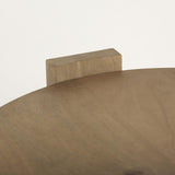 Mercana Evelyn Light Brown Round End/Side Table