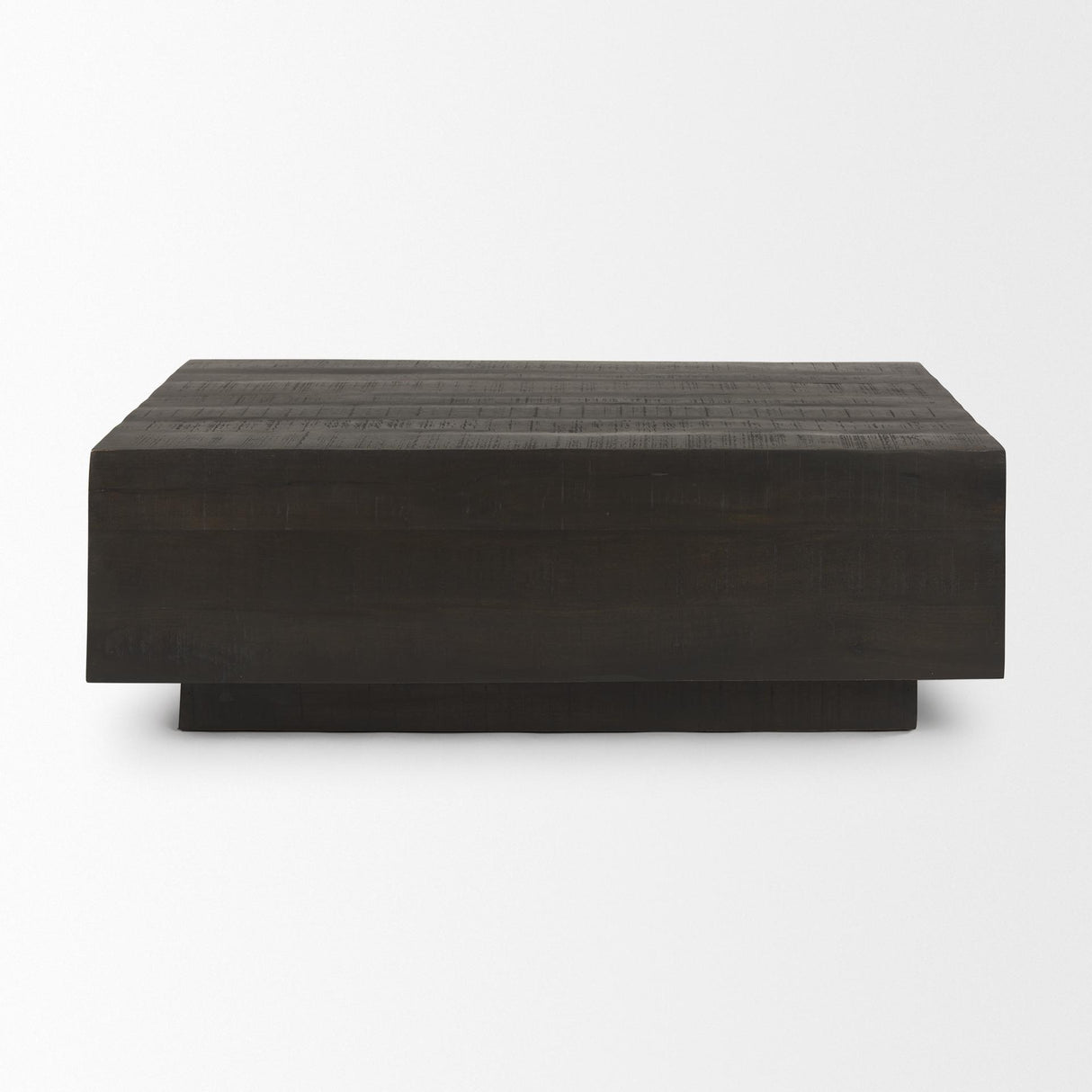 Mercana Hayden Dark Brown Wood Rectangular Coffee Table