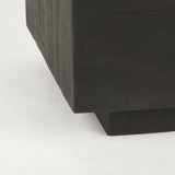Mercana Hayden Dark Brown Wood Rectangular Coffee Table