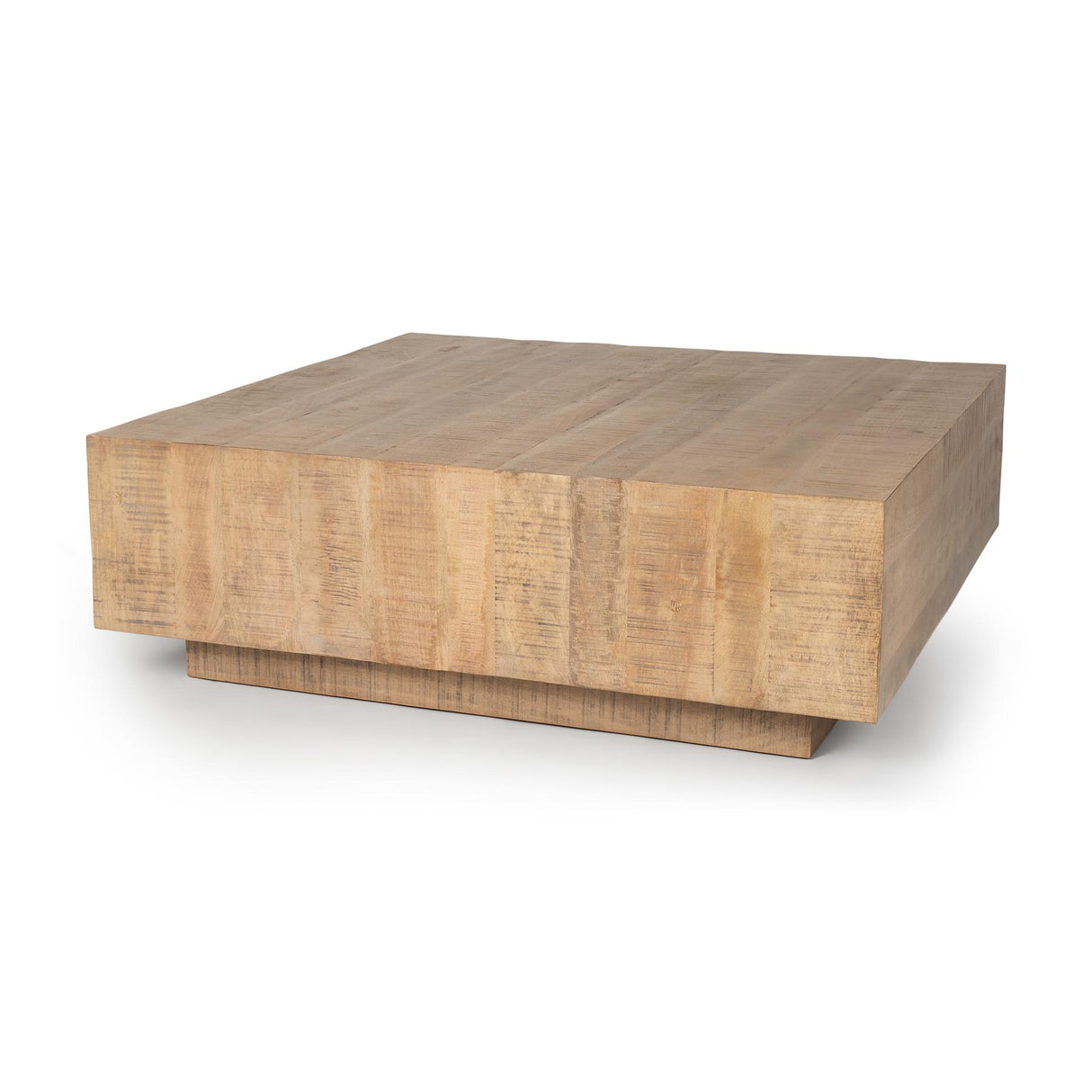 Mercana Hayden Light Brown Wood Square Coffee Table