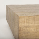 Mercana Hayden Light Brown Wood Square Coffee Table