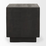 Mercana Hayden Dark Brown Wood End/Side Table