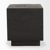 Mercana Hayden Dark Brown Wood End/Side Table