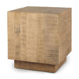 Mercana Hayden Light Brown Wood End/Side Table