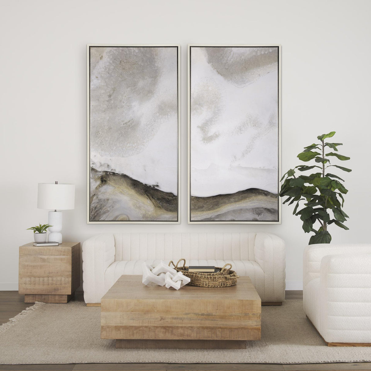 Mercana Hayden Light Brown Wood End/Side Table