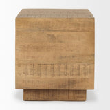 Mercana Hayden Light Brown Wood End/Side Table