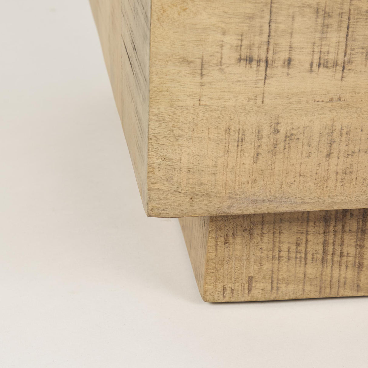 Mercana Hayden Light Brown Wood End/Side Table