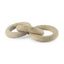Mercana Alize Solid Wood Circular Chain Link Decorative Object