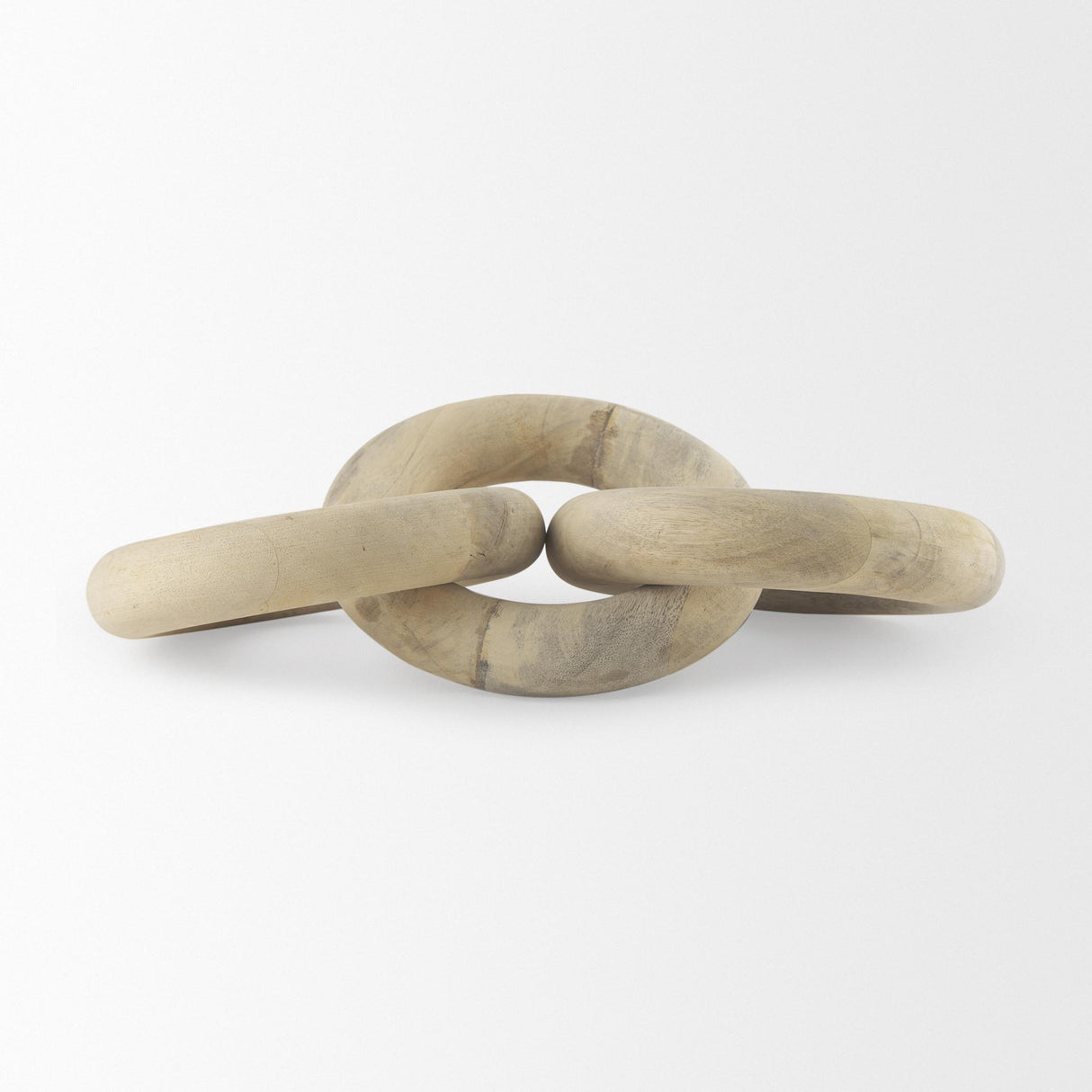Mercana Alize Solid Wood Circular Chain Link Decorative Object