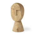 Mercana Ivan Medium Wooden Head Sculpture