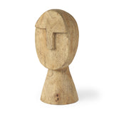 Mercana Ivan Medium Wooden Head Sculpture