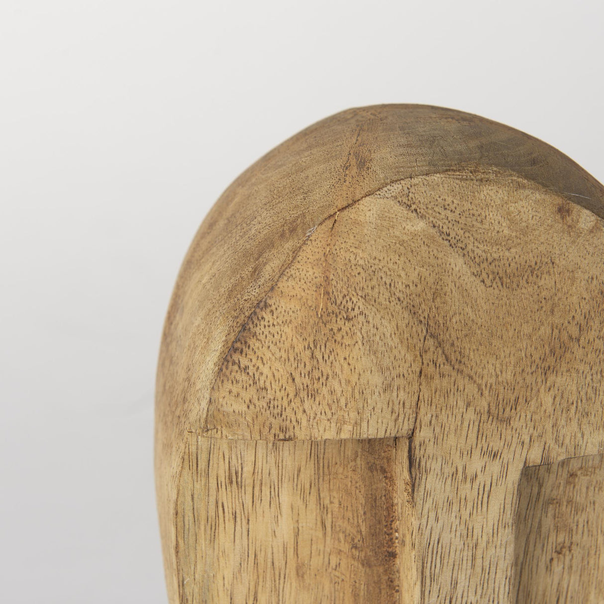 Mercana Ivan Medium Wooden Head Sculpture
