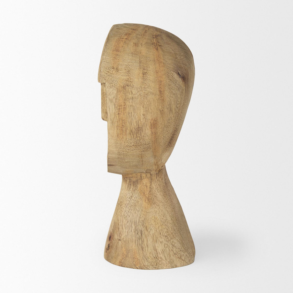 Mercana Ivan Medium Wooden Head Sculpture