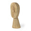 Mercana Ivan Large Wooden Head Sculpture