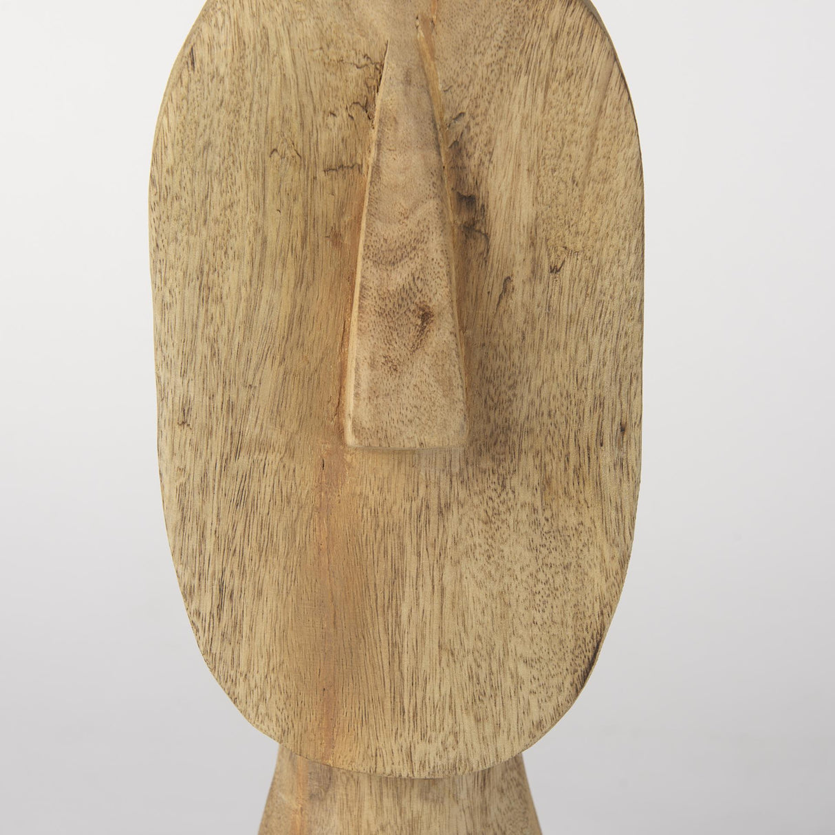 Mercana Ivan Large Wooden Head Sculpture