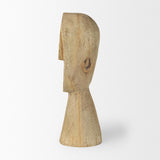 Mercana Ivan Large Wooden Head Sculpture