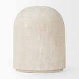 Mercana Knox Short White-Wash Wood Decorative Object