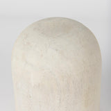 Mercana Knox Short White-Wash Wood Decorative Object